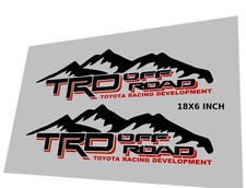 Trd Off Road Decals Stickers Bed Replacement Oem Sport 4x4 Mountain Trdormtnv2