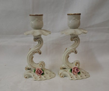 Kammer Rudolstadt - Candle Holders Floral set of 2 - Shell Bases