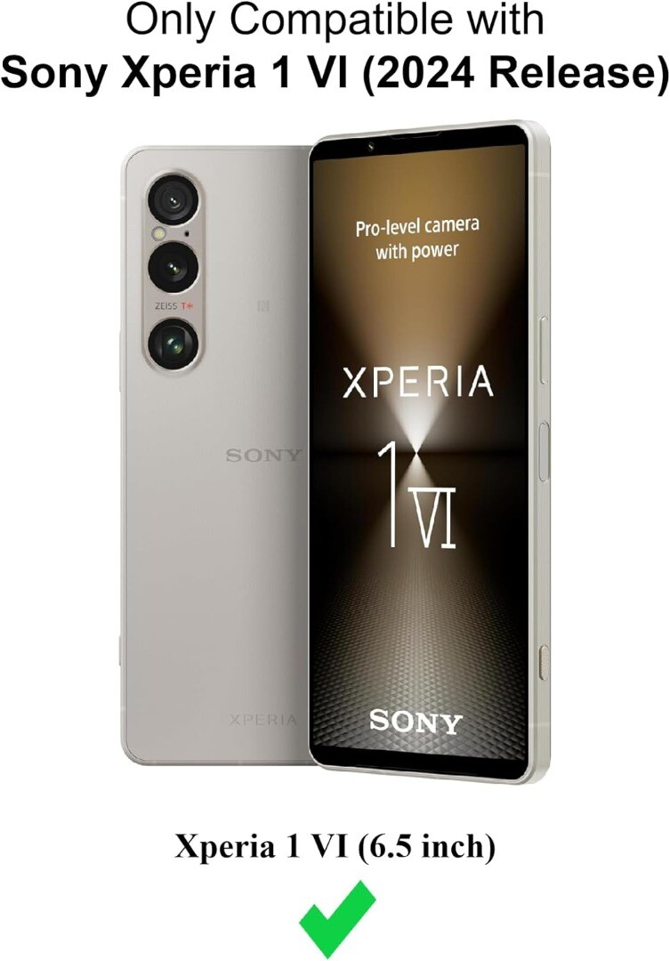 32nd Klare Gel Hülle Für Sony Xperia 1 VI (2024) – Durchsichtige TPU-Schutzhülle, Ultradünn & Transparent