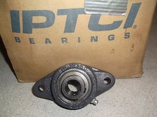 NEW IPTCI SB204-12G FL204 2-Bolt Flange Bearing  FREE SHIPPING lot of 4