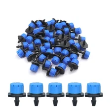  Adjustable Emitter Dripper Micro Drip Irrigation Sprinkler Watering System Lot