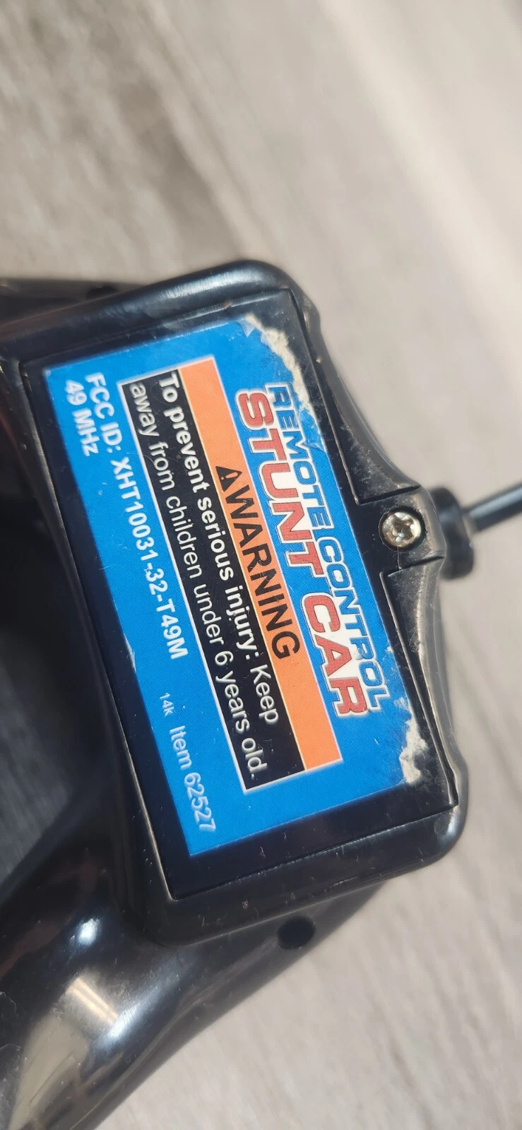  controle remoto dublê substituição carro pré-propriedade 49mhz xht10031-32-t49m 