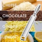 Lemon Zester, Heavy Duty Grater Handheld with Protective Cover  — photo 7