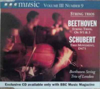 CD Beethoven / Schubert String Trios (String Trios, Op. 9/1 & 3 / Trio Movement