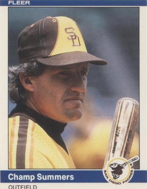 1984 Fleer Update - Champ Summers #U-112 - 1 of 1
