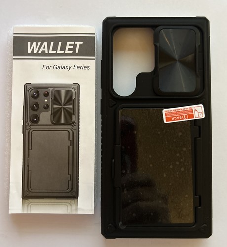 Samsung Galaxy S24 Ultra Wallet Case | RFID Card Holder, Camera Cover & Kickstan - Photo 3 sur 4