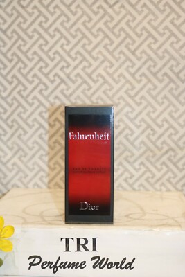 Fahrenheit Christian Dior Eau de Toilette Men Spray 3.4 fl. oz. (100 ml) Sealed
