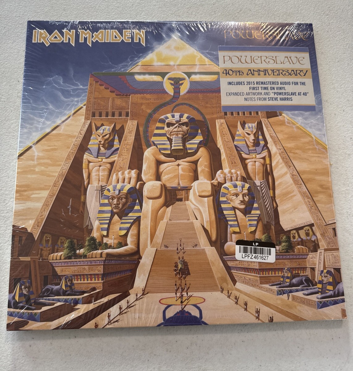 Iron Maiden - Powerslave Zoetrope 未開封新品 Iron Maiden - Powerslave: 40th Anniversary (ZOETROPE DISC