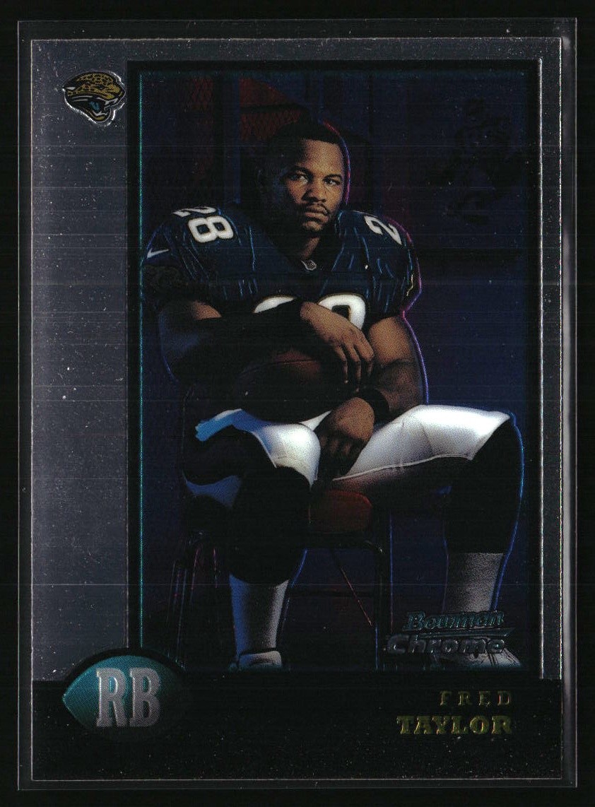 Fred Taylor Rookie 1998 Bowman Chrome #11 071381