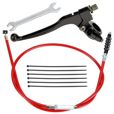 7/8'' Left Clutch Lever Handlebar and Clutch Cable Compatible with Apollo RFZ...