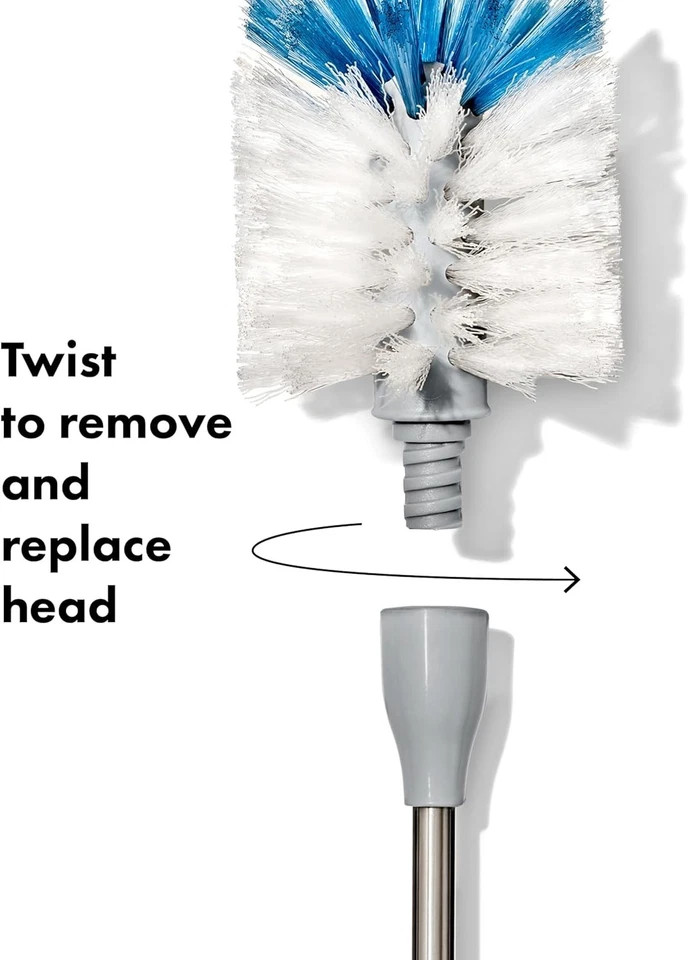 OXO Good Grips Stainless Steel Bottle Brush with Replaceable Head - Image 4 of 4