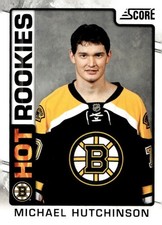 2012-13 Panini Score Hockey Hot Rookies Michael Hutchinson #547
