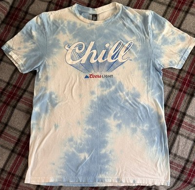 Coors Light Chill T-shirt Men s Medium Tie dye