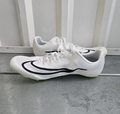 Nike Zoom Ja Fly 4 Spikes White Black Bright Spruce Men's Size 9