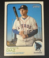 Aledmys Diaz 2022 Topps Heritage SP #409 - Houston Astros