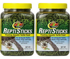 Zoo Med Reptisticks - Floating Aquatic Turtle Food 5 oz - Pack of 2