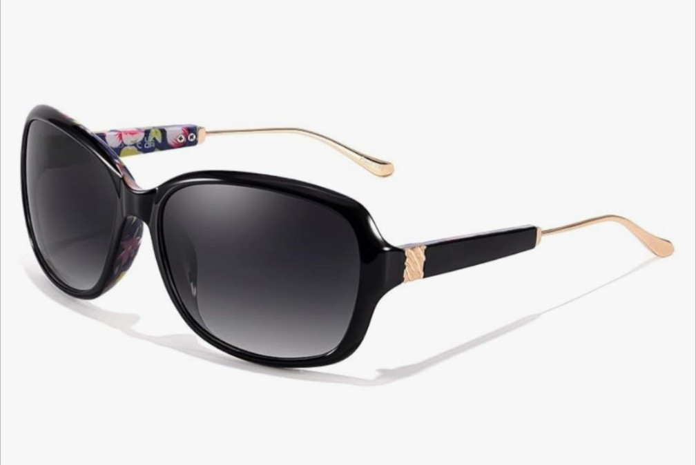 Myiaur Retro Sunglasses for Women Polarized Driving Anti-Glare UV Protection