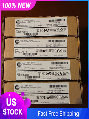 New Allen-Bradley 5069-OB16 Compact Logix 16Point Digital Output Module 5069OB16