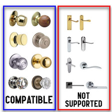 Door Knob Safety Cover for Kids, 4 Pack Babyproof Locks, Child and Toddler Sa...