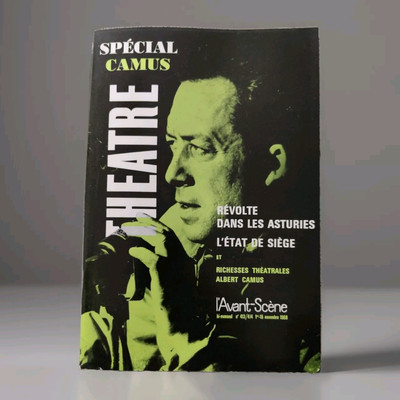 The Front Stage Theatre Camus - Special Albert Camus November 1968 No 413/414