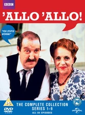 'Allo 'Allo: The Complete Series 1-9 (DVD) Kirsten Cooke Kim Hartman (UK IMPORT)