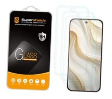 3 Pack Designed for Google Pixel 9a Tempered Glass Screen Protector, Anti