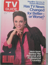 TV GUIDE 1986 August 23-29 Valerie Harper vintage magazine.