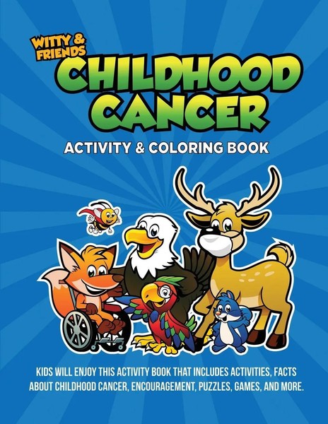 Qb Darla Hall | Childhood Cancer Activity & Coloring Book | Taschenbuch (2025)-image