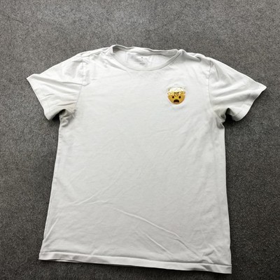 Apple Shirt Mens Small Exploding Head Emoji Tee I Visited Apple