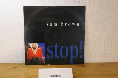 @@@ Sam Brown    Stop!, Maxi- Single 12'' Vinyl Schallplatte - A&M Records London