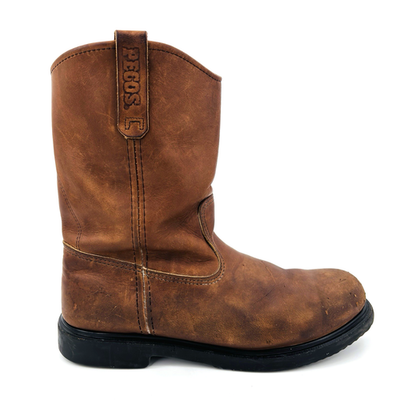 Mens 13 E Wide Red Wing Boots Pecos Brown Oiled Leather 2231  display picture 2