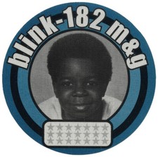 Blink 182 1999 Enema of the State concert tour Gary Coleman Backstage Pass