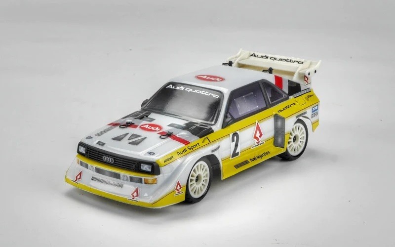 Carisma GT24 Audi Sport Quattro S1 1985 voiture RC brushless 1/24