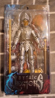 NEW Four Horsemen Mythic Legions Silver Knight 2 6'' Action Figure Legion Builder