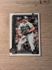2025 Topps Series 2 - Seth Halvorsen #597 (RC) Rookie Rockies 