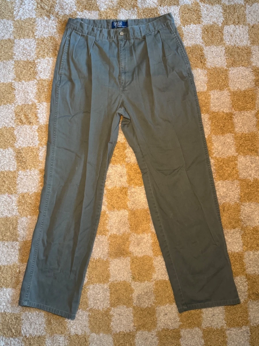 25+ Polo Ralph Lauren Pleated 34 Size Pants for Men for sale