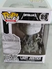 Funko Pop! Vinyl Metallica Lady Justice #89 Rocks Figure 2018