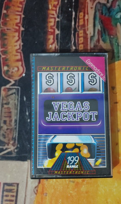 Vegas Jackpot (Mastertronic) Commodore C 16 / Plus4 (Tape, Manual, Box) 8-bit