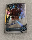 JULIAN CHAMPAGNIE 2021-22 Bowman University Chrome 1st SILVER REFRACTOR AUTO RC
