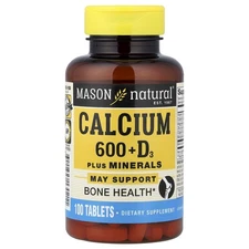 Calcium 600 + Vitamin D3, 100 Tablets