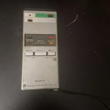 Vintage Sony Betamax Remote Commander RMT-314 NOT TESTED! For Parts