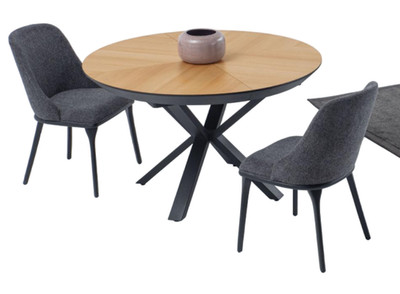Set 6x Stühle Esstisch Esszimmer Polster Stühle Textil Designer Tisch Essgruppe
