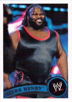2011 Topps WWE #69 Mark Henry