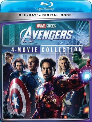 アベンジャーズ Blu-ray 4作品セット Avengers: 4-Movie Collection [New Blu-ray] Boxed Set, Digital Copy