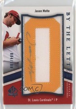 2009 SP Authentic By the Letter Rookie Signatures /100 Jason Motte Auto 4f5