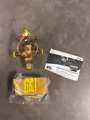 Danfoss 067L5857, Thermostatic Thermal Expansion Valve TXV R-22 3-Tons TR6