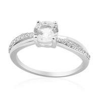 Cavill Danburit Ring 0,69Ct Sterlingsilber 925 Zirkone Pavé Damen Schmuck