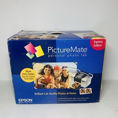 Epson PictureMate Personal Photo Lab Deluxe - New/Open Box