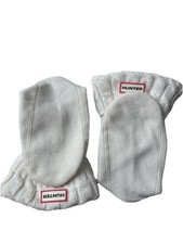 Hunter Welly Cable Knit  Fleece Short Boot Socks - Sz M W 5-7 