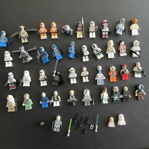 Lot of 41 Lego Star Wars Minifigures